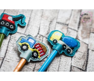 ITH Stickserie - Stifteaufsätze Baustelle